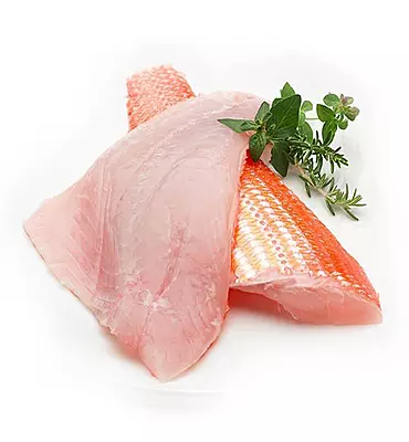 Red Snapper Fish Cut into Pcs Red Snapper Fish Cut into Pcs