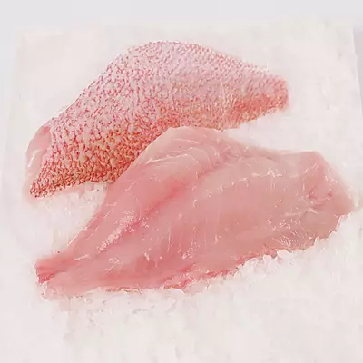 Red Snapper Fish Cut into Pcs Red Snapper Fish Cut into Pcs