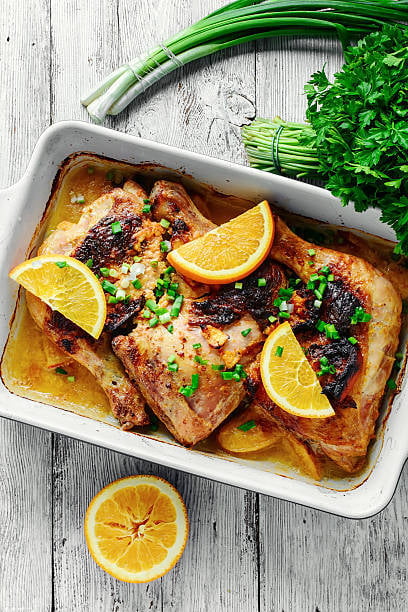 Marinated Chicken Leg Quarters (Skinless & Cut into Pieces) Marinated Chicken Leg Quarters (Skinless & Cut into Pieces)