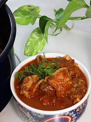 Goat Head Curry