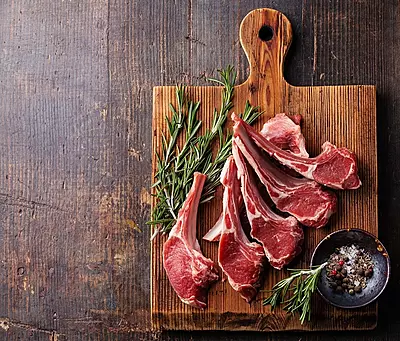 Mutton Premium Long Chops/Kuchu Kari Mutton Premium Long Chops/Kuchu Kari