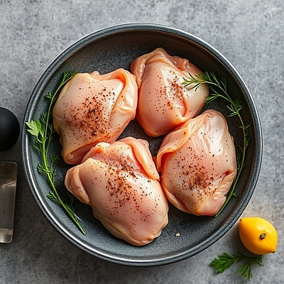 Chicken Thigh Boneless (Uncut)