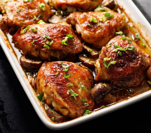 Marinated Chicken Thigh Boneless (Uncut) Marinated Chicken Thigh Boneless (Uncut)