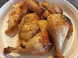 Fire Roasted Country Whole Rooster 4lb (Skin & Cut) Large