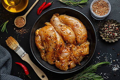 Marinated Chicken Breast (Uncut)