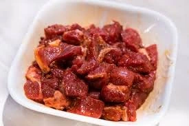 Marinated Mutton Boneless Marinated Mutton Boneless
