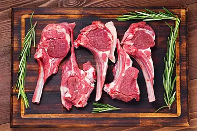 Mutton Premium Long Chops/Kuchu Kari Mutton Premium Long Chops/Kuchu Kari