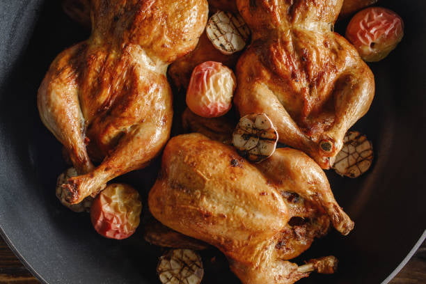 Marinated Whole Chicken (Skin & Cut into pieces)