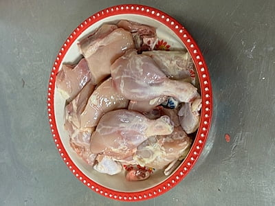 Whole Chicken 3lb (Skin & Cut into Pieces)